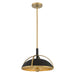 Minka-Lavery - 18312-880 - Two Light Pendant - Yorkshire - Dark Matte Black