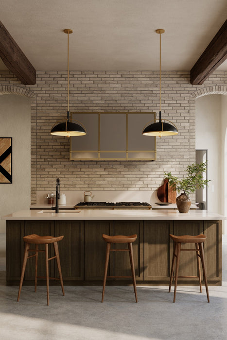 Minka-Lavery - 18312-880 - Two Light Pendant - Yorkshire - Dark Matte Black