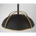 Minka-Lavery - 18314-880 - Four Light Pendant - Yorkshire - Dark Matte Black