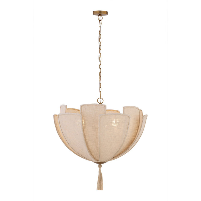 Minka-Lavery - 19875-732 - Three Light Pendant - Celestine - Legacy Brass