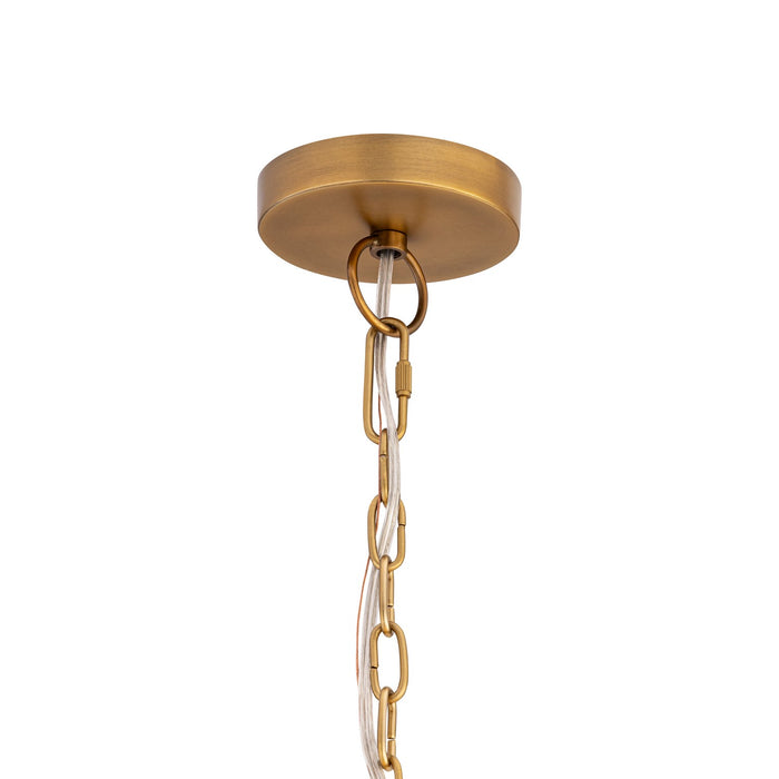 Minka-Lavery - 19875-732 - Three Light Pendant - Celestine - Legacy Brass