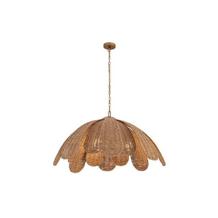 Minka-Lavery - 19885-732 - Three Light Pendant - Covea - Legacy Brass