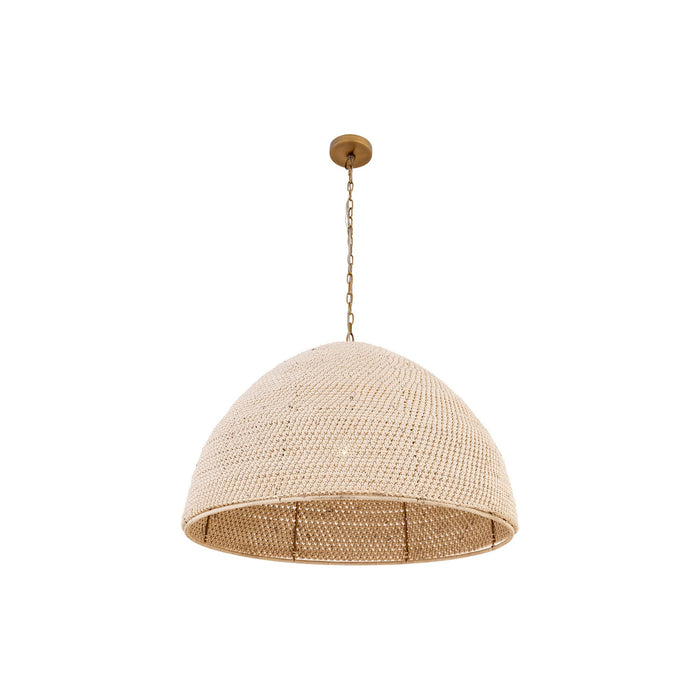 Minka-Lavery - 19895-732 - One Light Pendant - Fernwood - Legacy Brass