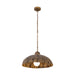Minka-Lavery - 19914-789 - One Light Pendant - Zinnia - Antique Brass