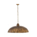 Minka-Lavery - 19915-789 - One Light Pendant - Zinnia - Antique Brass