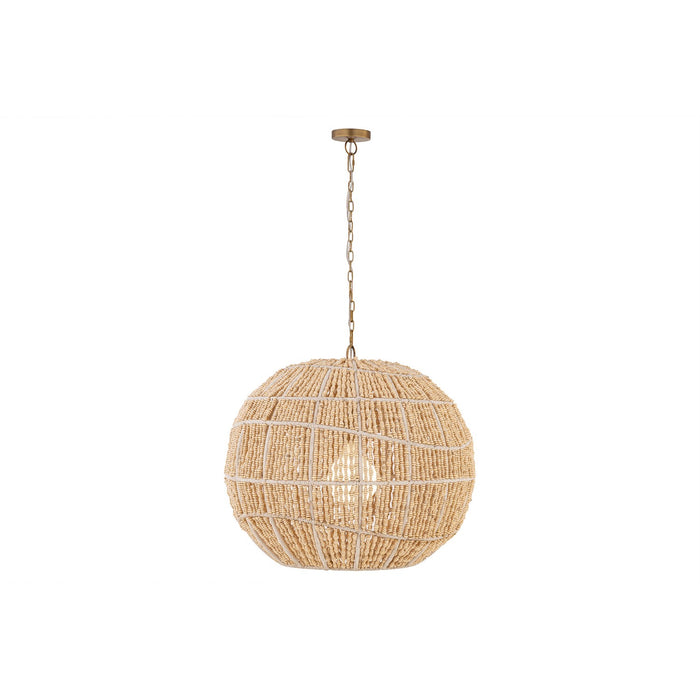 Minka-Lavery - 19935-732 - One Light Pendant - Cavara - Legacy Brass