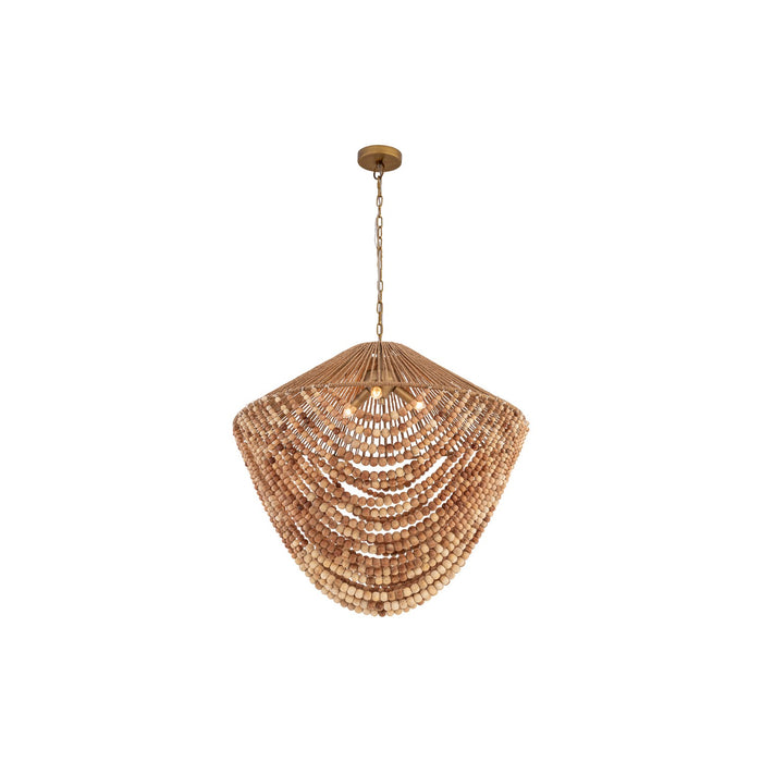 Minka-Lavery - 19946-732 - Three Light Pendant - Virella - Legacy Brass