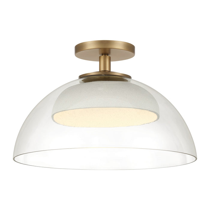 Minka-Lavery - 2036-732-L - LED Convertible Pendant/Semi-Flush - Halwynd - Legacy Brass