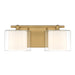 Minka-Lavery - 2062-732 - Two Light Vanity - Seville - Legacy Brass