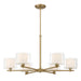 Minka-Lavery - 2065-732 - Six Light Chandelier - Seville - Legacy Brass