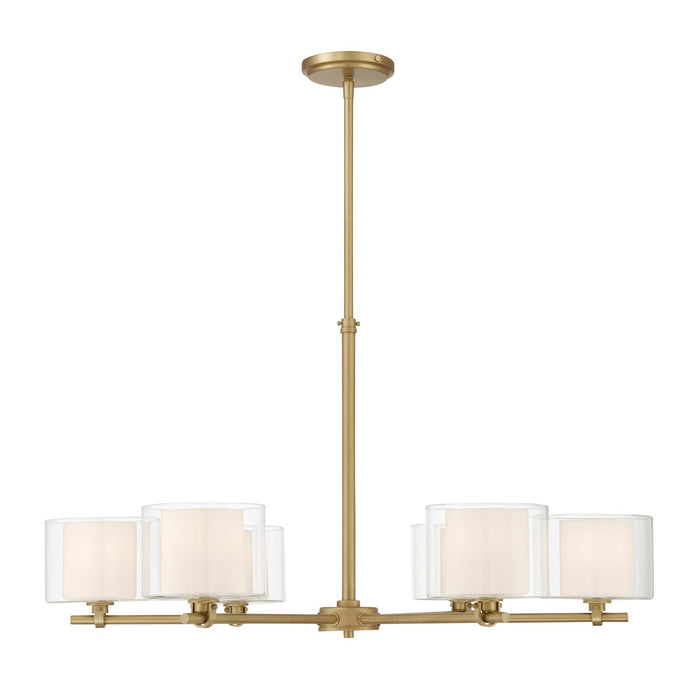 Minka-Lavery - 2065-732 - Six Light Chandelier - Seville - Legacy Brass