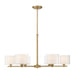 Minka-Lavery - 2065-732 - Six Light Chandelier - Seville - Legacy Brass
