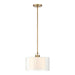 Minka-Lavery - 2066-732 - One Light Convertible Pendant/Semi-Flush Mount - Seville - Legacy Brass