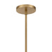 Minka-Lavery - 2066-732 - One Light Convertible Pendant/Semi-Flush Mount - Seville - Legacy Brass