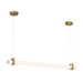Minka-Lavery - 2506-732-L - LED Linear Chandelier - Sorelle - Legacy Brass