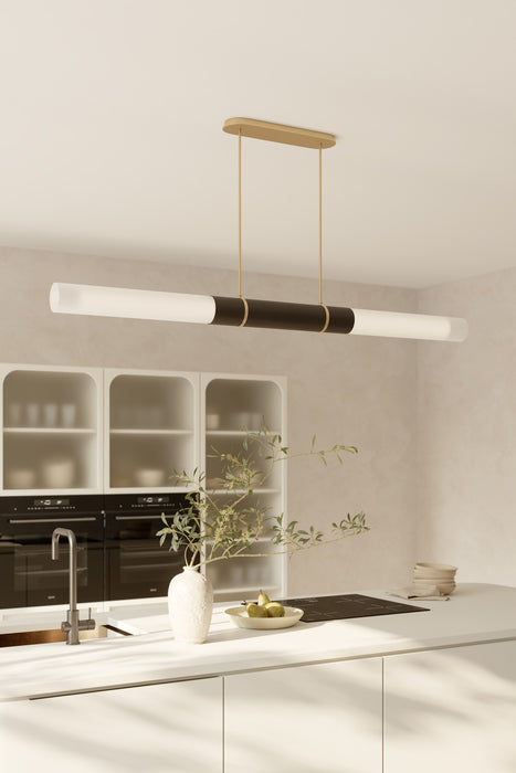 Minka-Lavery - 2555-855-L - LED Linear Chandelier - Linthor - Legacy Brass