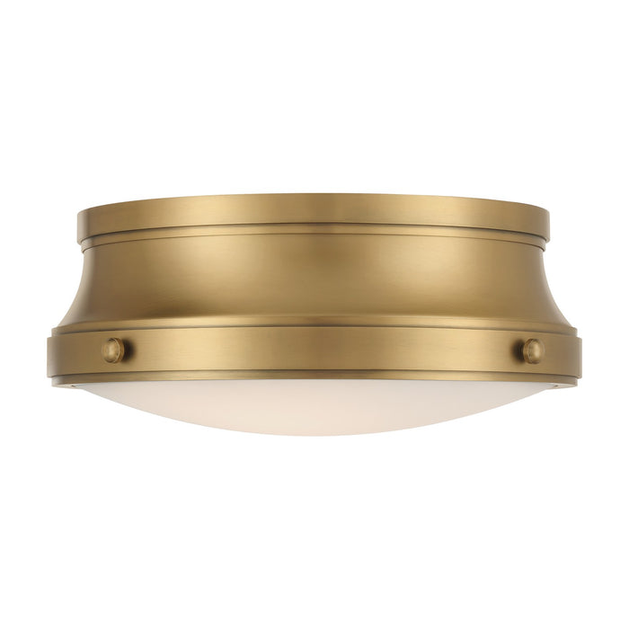 Minka-Lavery - 3939-732 - Two Light Flush Mount - Purelight - Legacy Brass