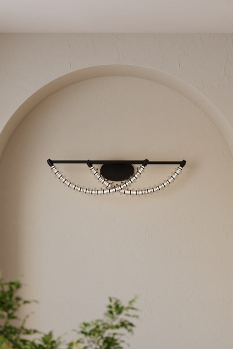 Minka-Lavery - 5642-899-L - LED Vanity - Pearl - Dark Matte Black