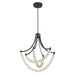 Minka-Lavery - 5646-899-L - LED Chandelier - Pearl - Dark Matte Black