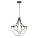 Minka-Lavery - 5646-899-L - LED Chandelier - Pearl - Dark Matte Black