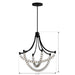 Minka-Lavery - 5646-899-L - LED Chandelier - Pearl - Dark Matte Black