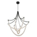 Minka-Lavery - 5648-899-L - LED Chandelier - Pearl - Dark Matte Black