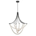 Minka-Lavery - 5648-899-L - LED Chandelier - Pearl - Dark Matte Black