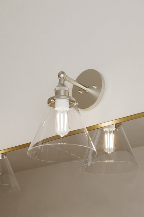 Minka-Lavery - 5680-84 - One Light Bath Sconce - Barwell - Brushed Nickel