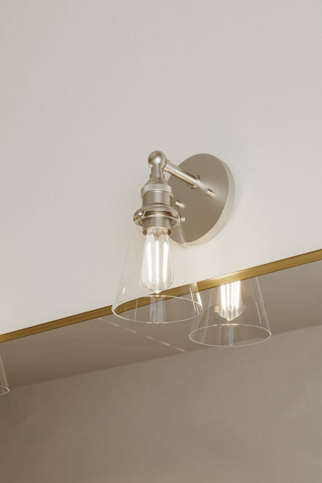 Minka-Lavery - 5681-84 - One Light Bath Sconce - Barwell - Brushed Nickel