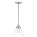 Minka-Lavery - 5686-84 - One Light Mini Pendant - Barwell - Brushed Nickel
