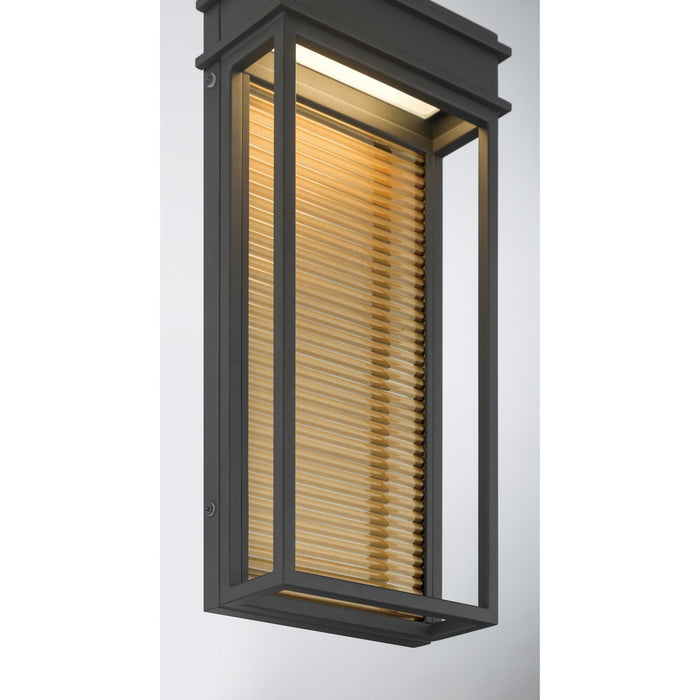 Minka-Lavery - 79500-877-L - LED Outdoor Wall Sconce - Clyne - Sand Coal Black
