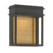 Minka-Lavery - 79501-877-L - LED Outdoor Wall Sconce - Clyne - Sand Coal Black