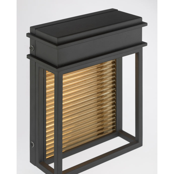 Minka-Lavery - 79501-877-L - LED Outdoor Wall Sconce - Clyne - Sand Coal Black