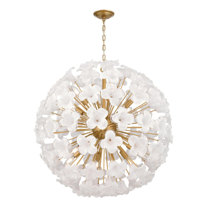 Metropolitan - N2229-732 - 12 Light Pendant - Bloome - Legacy Brass