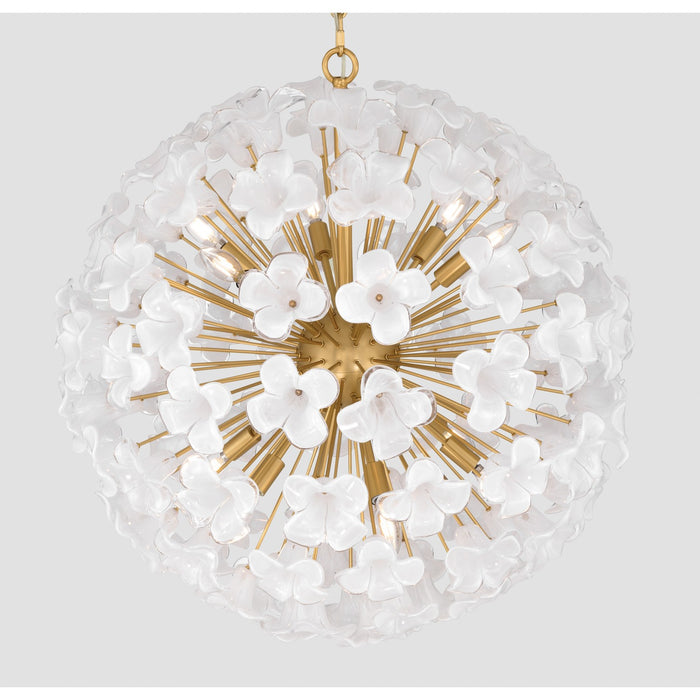 Metropolitan - N2229-732 - 12 Light Pendant - Bloome - Legacy Brass