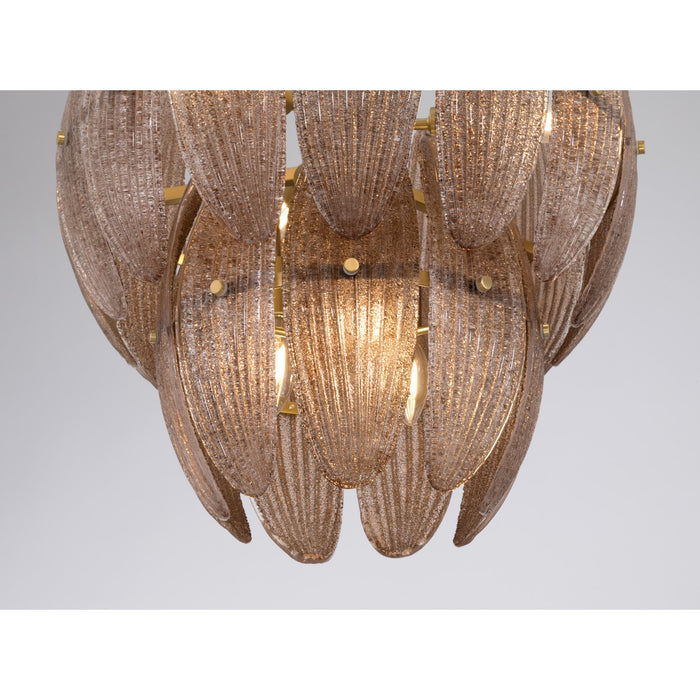 Metropolitan - N2246-BR-732 - Six Light Pendant - Marclaire - Legacy Brass