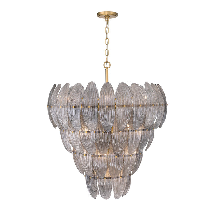 Metropolitan - N2249-GR-732 - 15 Light Pendant - Marclaire - Legacy Brass