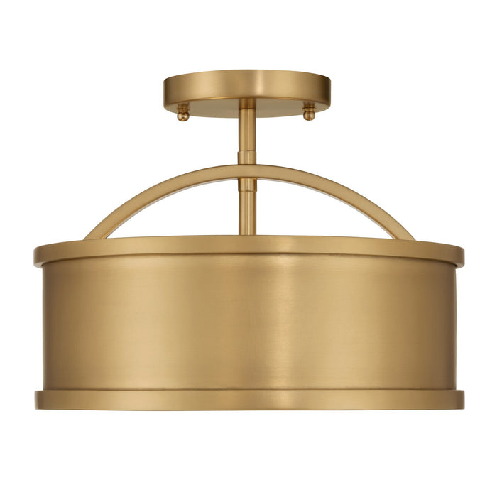 Metropolitan - N2352-732 - Two Light Semi-Flush Mount - Wynn - Legacy Brass