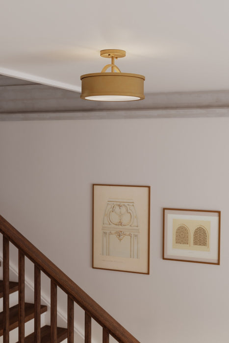 Metropolitan - N2352-732 - Two Light Semi-Flush Mount - Wynn - Legacy Brass