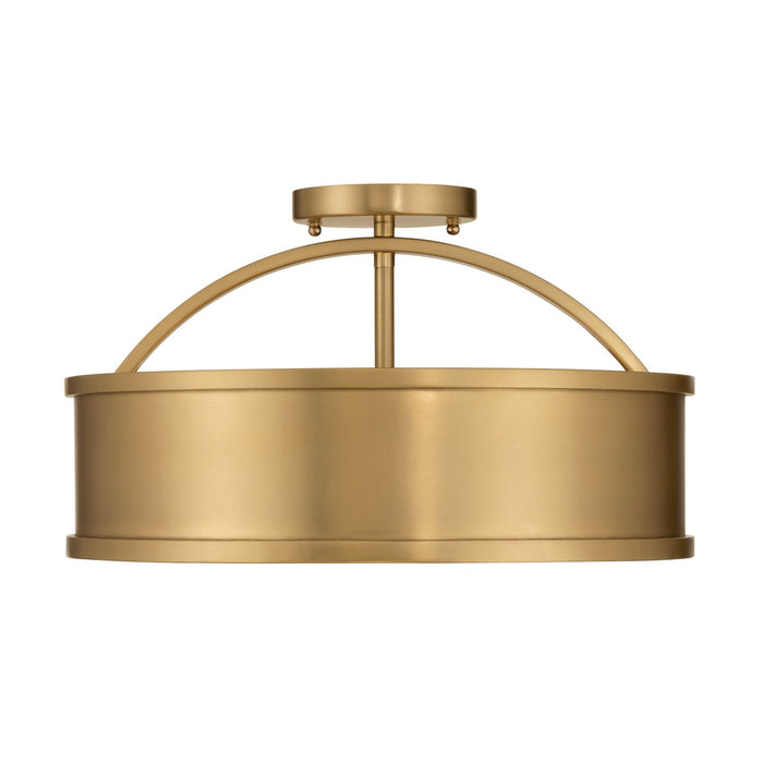 Metropolitan - N2354-732 - Four Light Semi-Flush Mount - Wynn - Legacy Brass