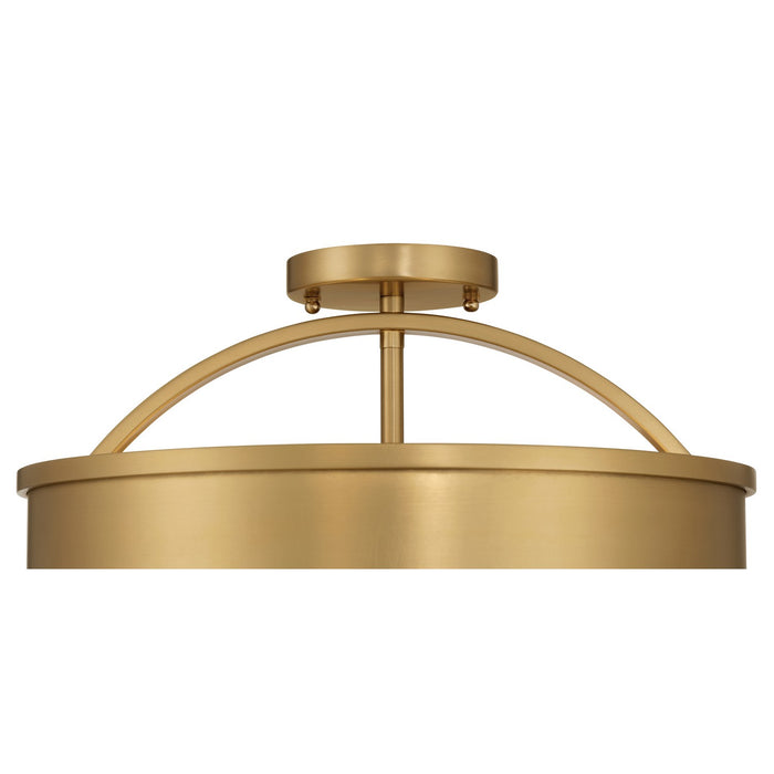 Metropolitan - N2354-732 - Four Light Semi-Flush Mount - Wynn - Legacy Brass
