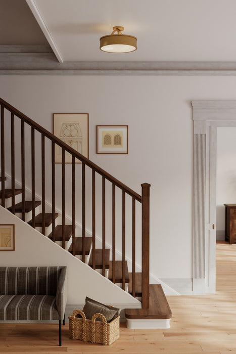 Metropolitan - N2354-732 - Four Light Semi-Flush Mount - Wynn - Legacy Brass