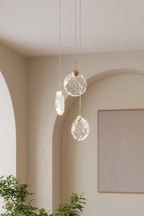 Metropolitan - N2373-732-L - LED Pendant - Briselle - Legacy Brass