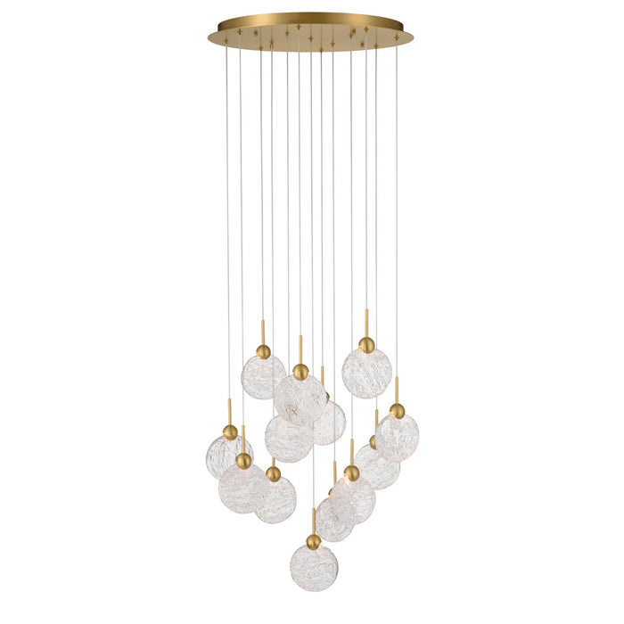 Metropolitan - N2379-732-L - LED Pendant - Briselle - Legacy Brass