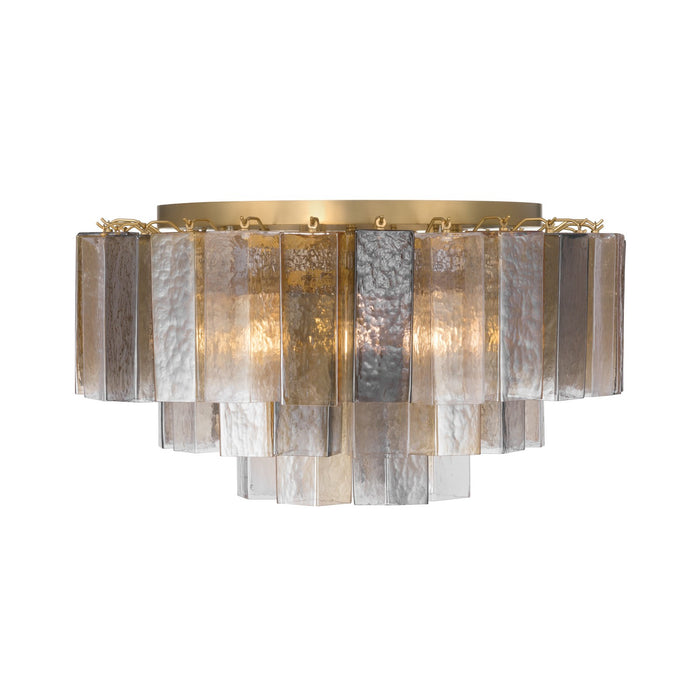 Metropolitan - N3145-MX-732 - Seven Light Flush Mount - Torvento - Legacy Brass