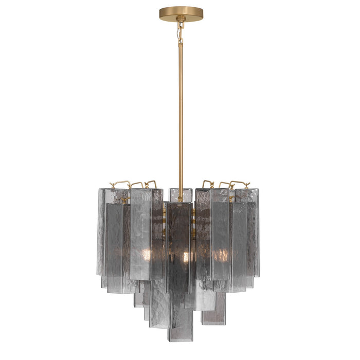 Metropolitan - N3146-GS-732 - Six Light Pendant - Torvento - Legacy Brass
