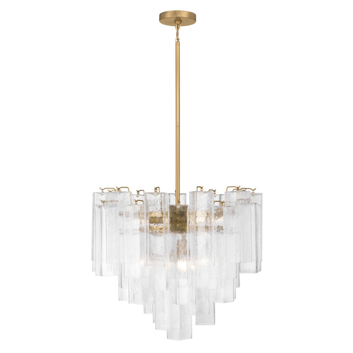 Metropolitan - N3148-732 - Nine Light Pendant - Torvento - Legacy Brass