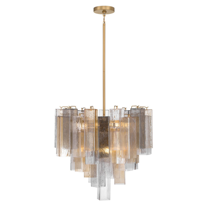 Metropolitan - N3148-MX-732 - Nine Light Pendant - Torvento - Legacy Brass