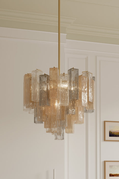 Metropolitan - N3148-MX-732 - Nine Light Pendant - Torvento - Legacy Brass