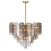 Metropolitan - N3149-MX-732 - 15 Light Pendant - Torvento - Legacy Brass